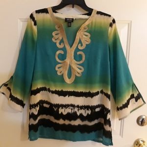 New Nicole Miller Womans Elegant Top
